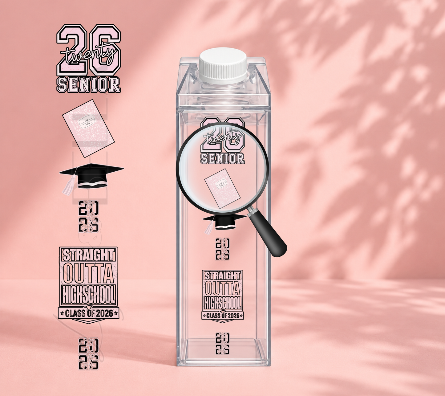 Signed & Certified | Acrylic Milk Carton