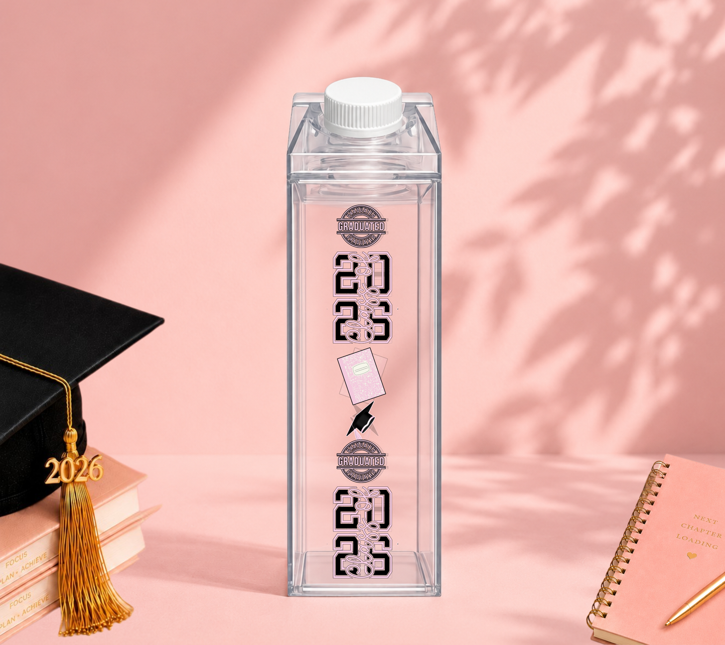 Status: Graduate | Acrylic Milk Carton
