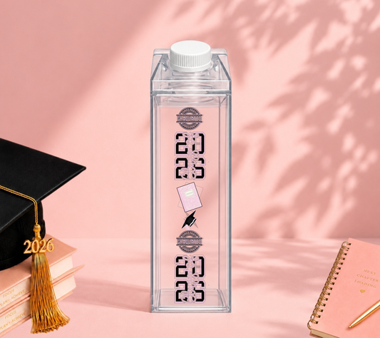 Status: Graduate | Acrylic Milk Carton