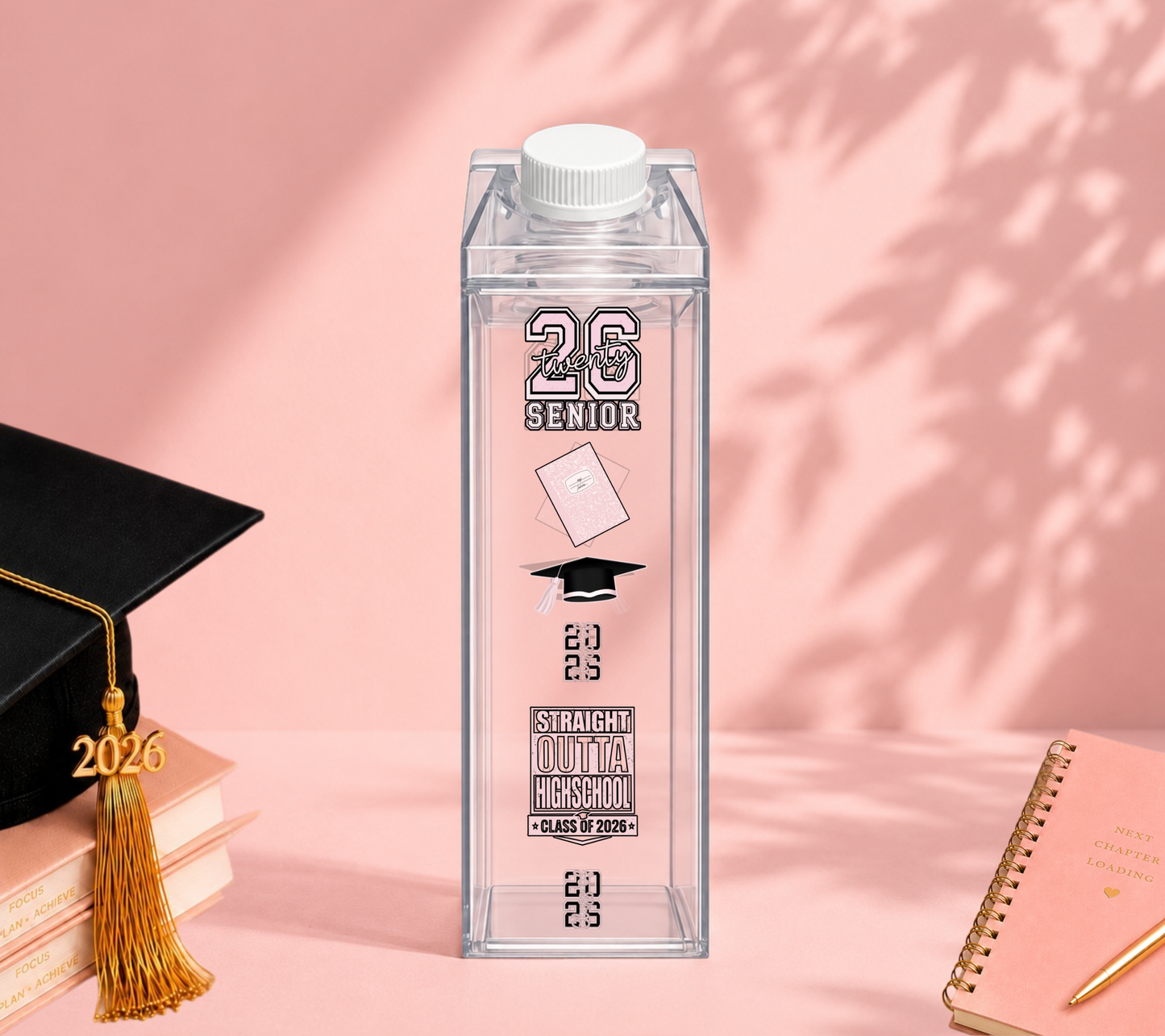 Pretty & Promoted | Acrylic Milk Carton