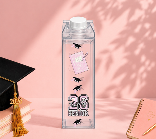 Signed & Certified | Acrylic Milk Carton