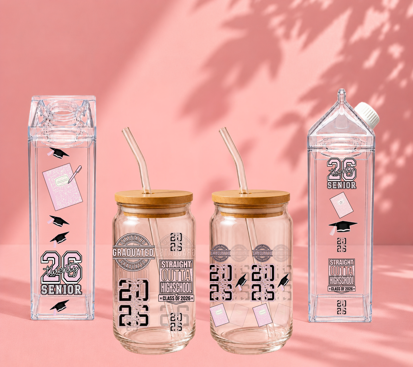 Class Dismissed | Acrylic Milk Carton