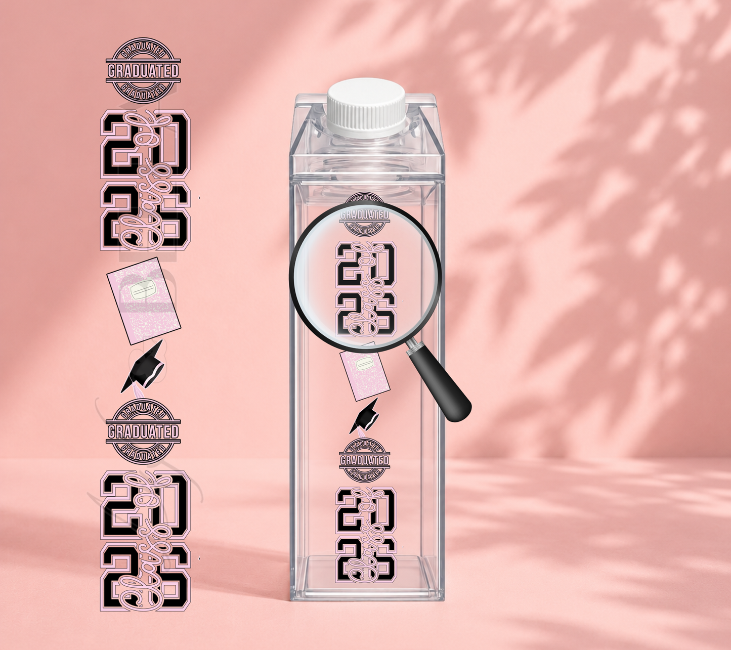 Status: Graduate | Acrylic Milk Carton